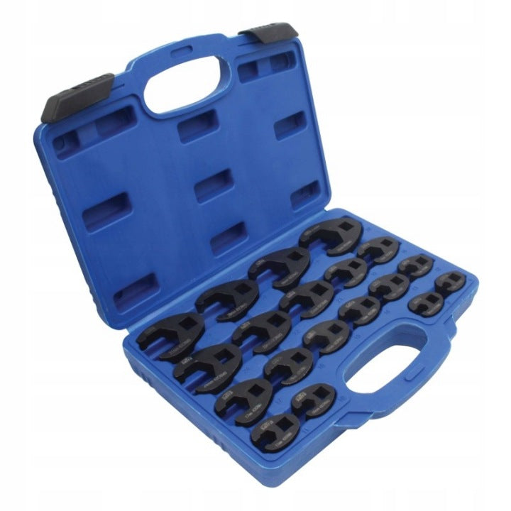 EYE-OPEN WRENCHES SET OF 8-32MM 1/2 3/8 19 PIECES