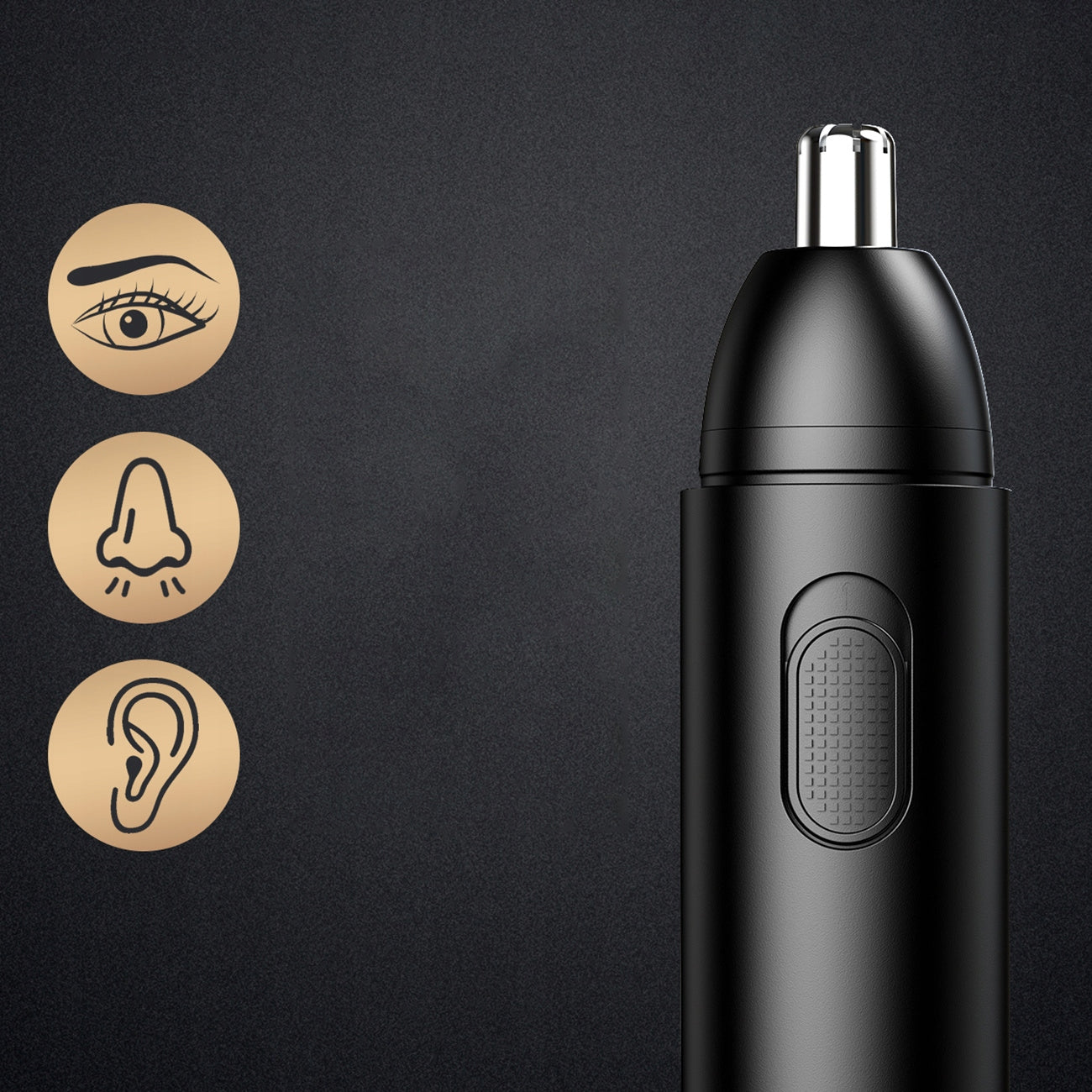 EYEBROW NOSE TRIMMER MAXGROOM CORDLESS BLADE 360 Packaging status original
