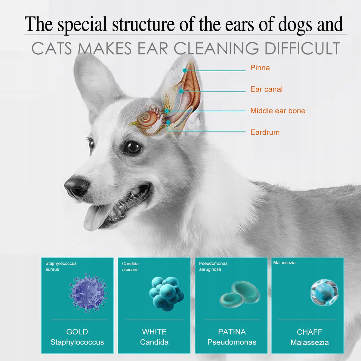 Ear Drops for Animals Eliminating Scabies and Hearing Canals 20 ml Brand no brand