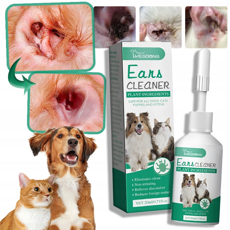 Ear Drops for Animals Eliminating Scabies and Hearing Canals 20 ml