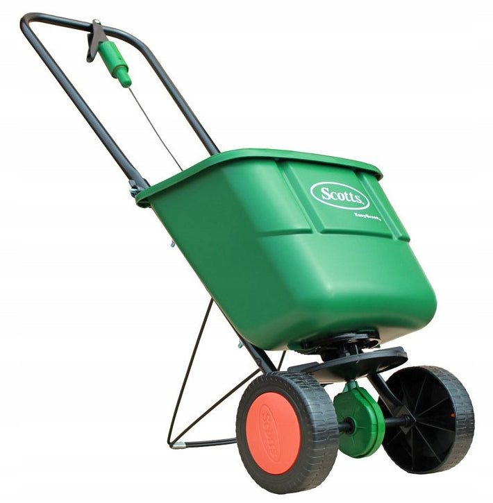 Easy Green Seed Drill On Wheels Scotts 7kg Rotary For Grass Seed Fertilizers