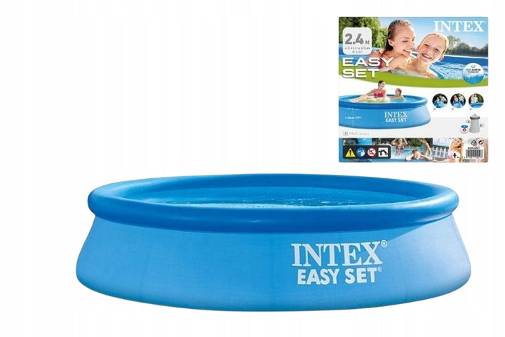 Easy Set Garden Pool with Pump 244 x 61 cm Intex 28108 GN Brand Intex