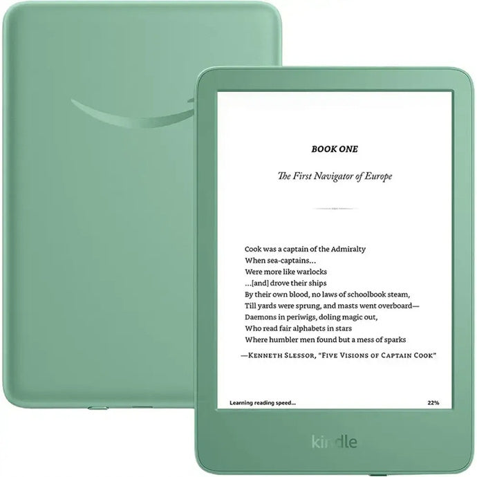 Ebook Reader Amazon Kindle 16 GB Matcha No Ads Latest Model 2024