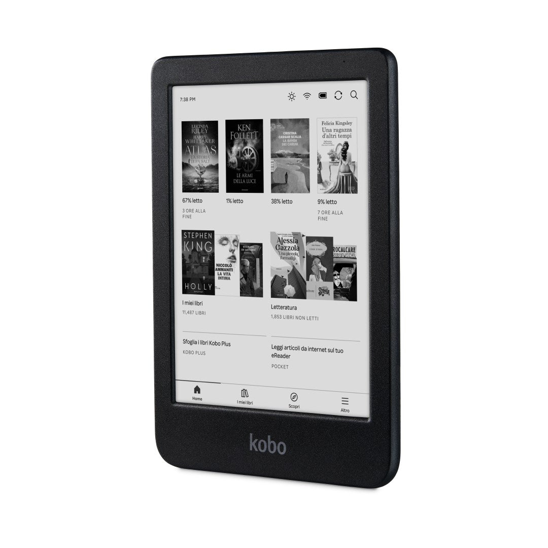 Ebook reader Kobo Clara BW 6 EInk Carta 1300HD 16GB Black Brand Kobo