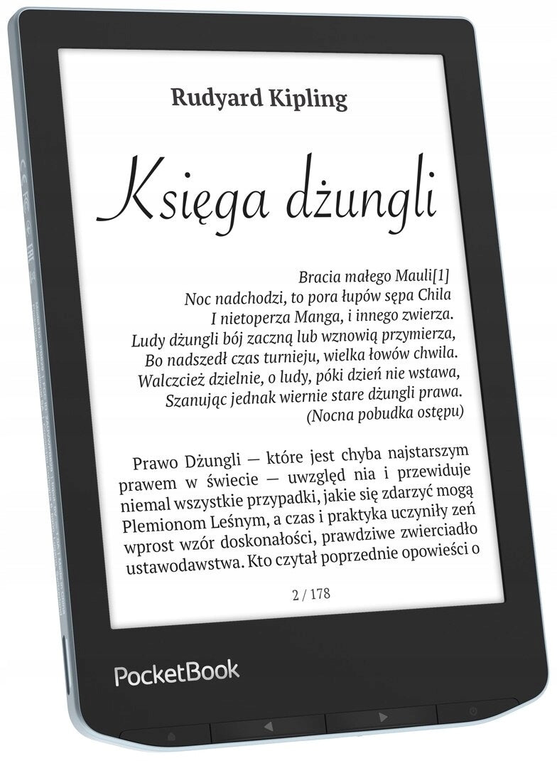 Ebook reader PocketBook Verse 629 8 GB 6 Cali Light Blue Packaging status original