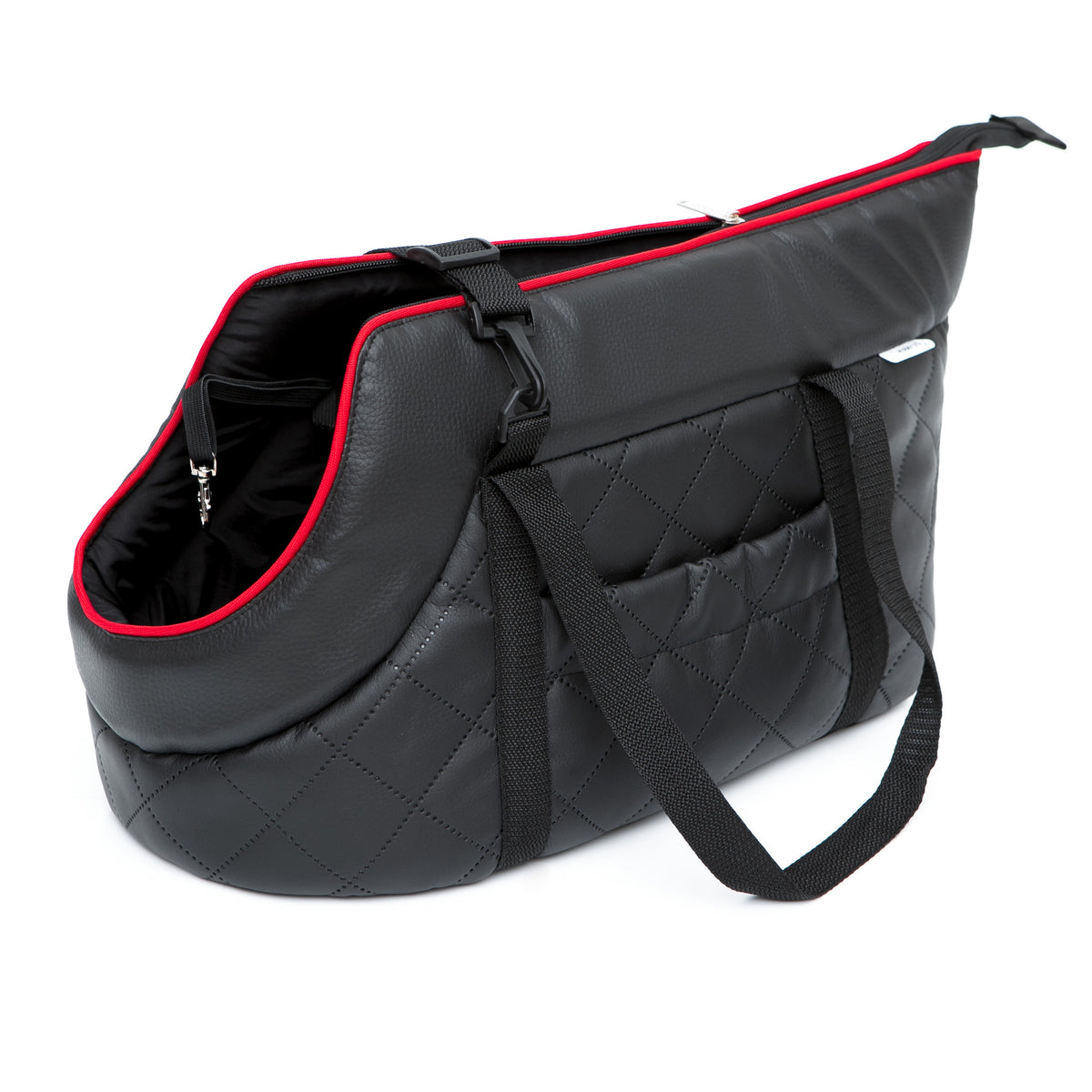 Eco Leather Dog and Cat Transporter Dog Carry Bag 36x20x22