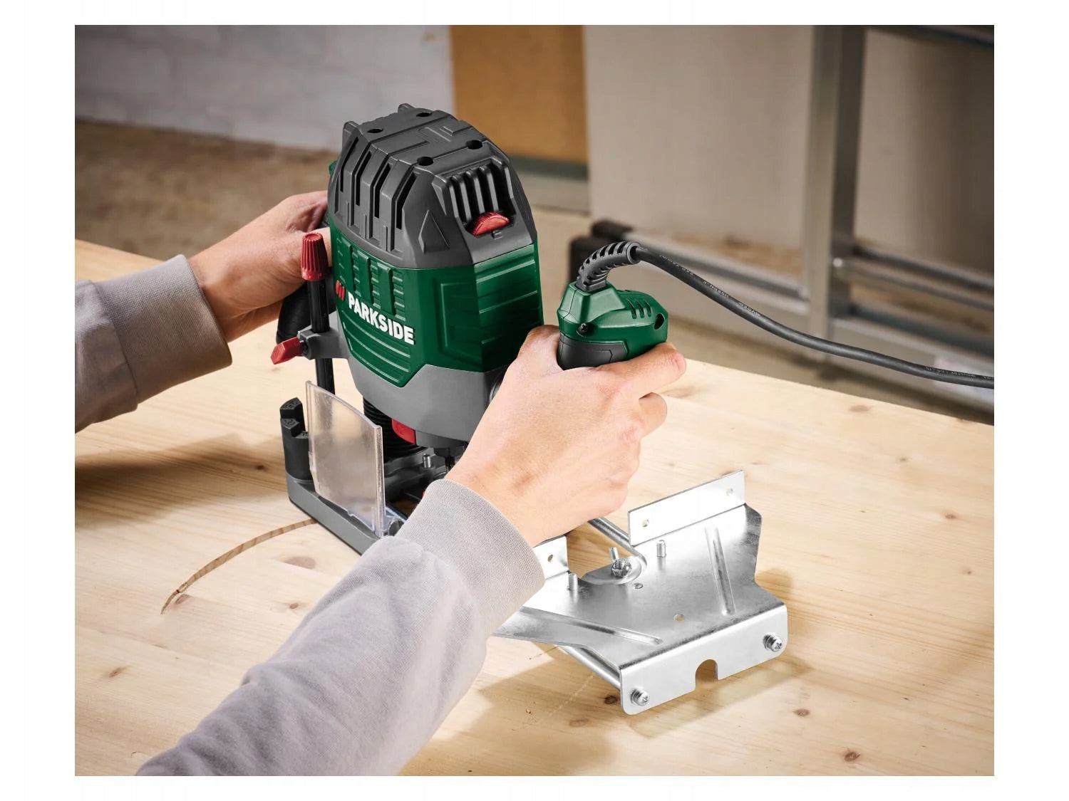 Edge Network Spindle Milling Machine for Wood + CUTTER SET Power supply mains