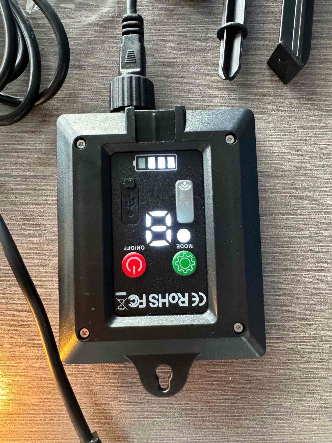 Edison Solar Garden Light Garland with Remote Control+ Network Charging Number of light points up to 10