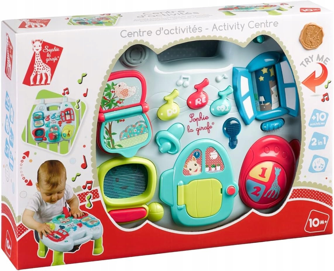 Educational Activity Table with Music 10 activities from 10 months QxV Manufacturer code 230769
