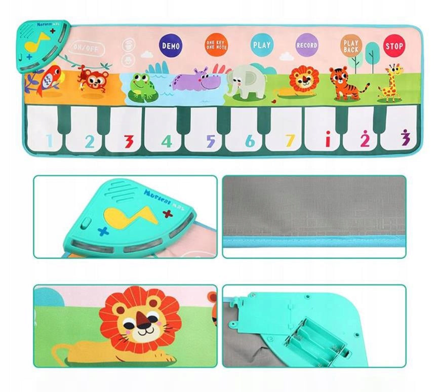 Educational Dance Mat for Kids Interactive Music Game Toys