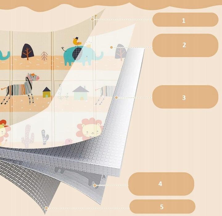 Lavinamasis kilimėlis Fluxar home MA-1002, 200x180cm