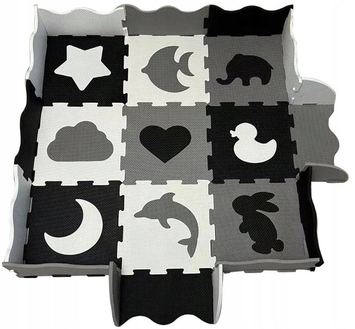Educational Foam Mat Interactive Foam Puzzle for Infants Children Brand no brand
