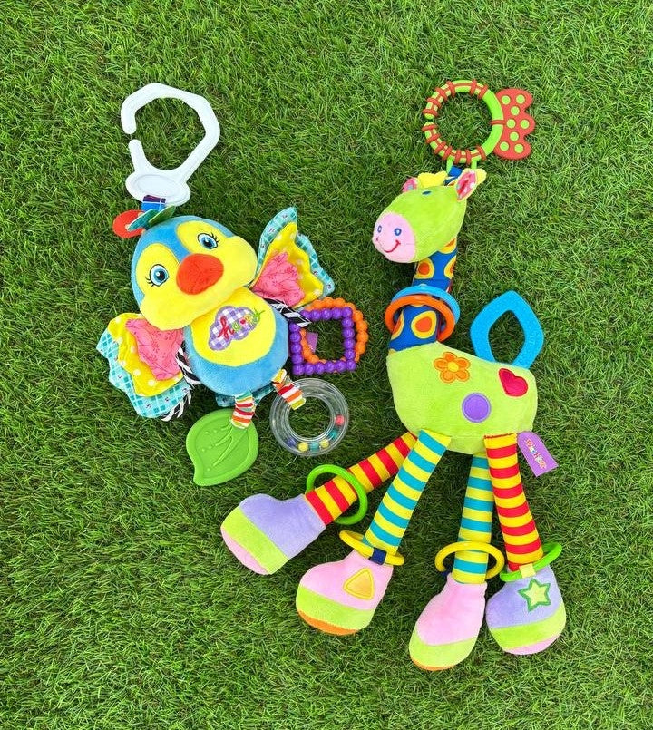 Educational Giraffe with Wheels – toys for children 0+ , 37 × 12 cm Brand no brand