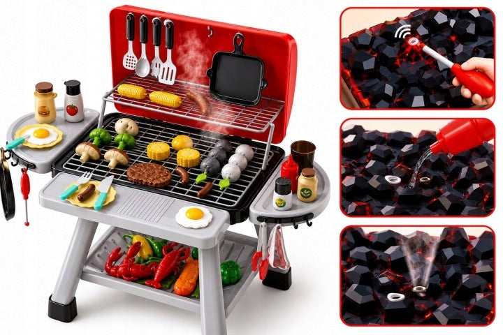 Educational Interactive Garden Grill with Sound and Light Effects Brand Doris