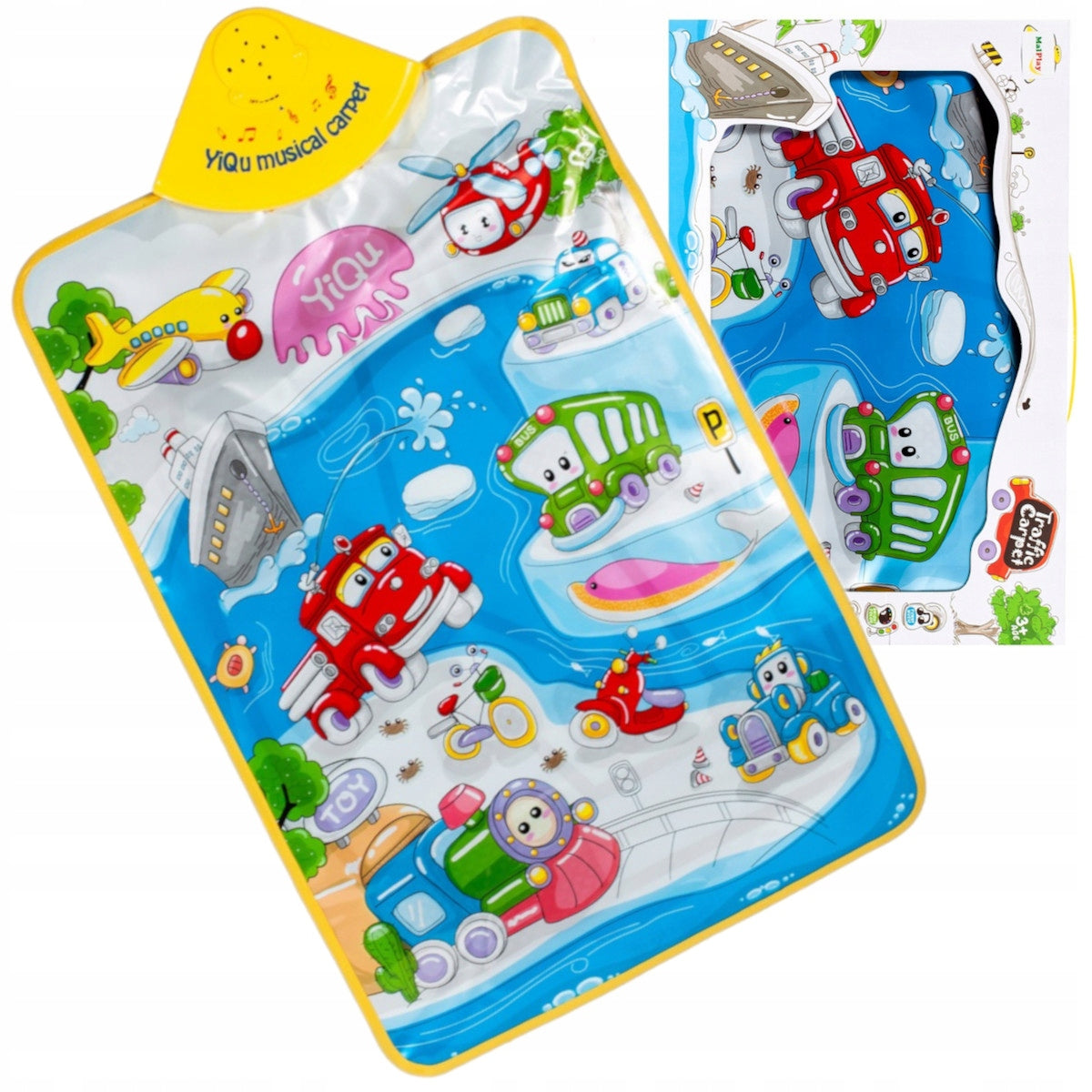 Educational MAT Interactive MUSICAL CARS FOR BABIES Children 60x40 Manufacturer code Z793