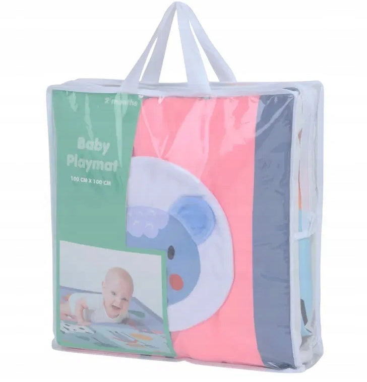 Educational Play Mat for Children Infants 100x100 cm Colorful EAN (GTIN) 8715409203984