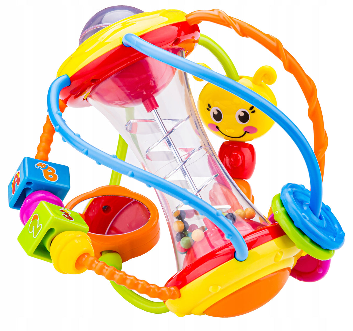 Educational Rattle for Children Learning Numbers and Letters Sensory Toy