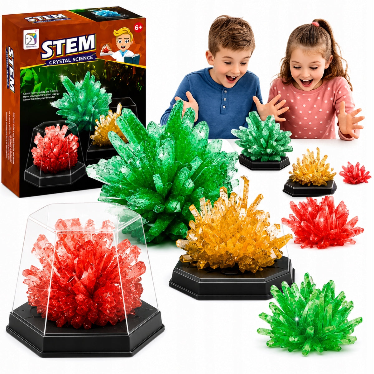Educational Scientific Set CRYSTAL BREEDING EXPERIMENTS EXPERIENCE