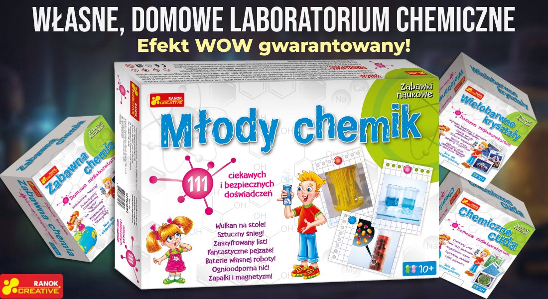 Educational Scientific Set Chemical Miracles 8 STEM Experiments for Kids Manufacturer code 15115005P