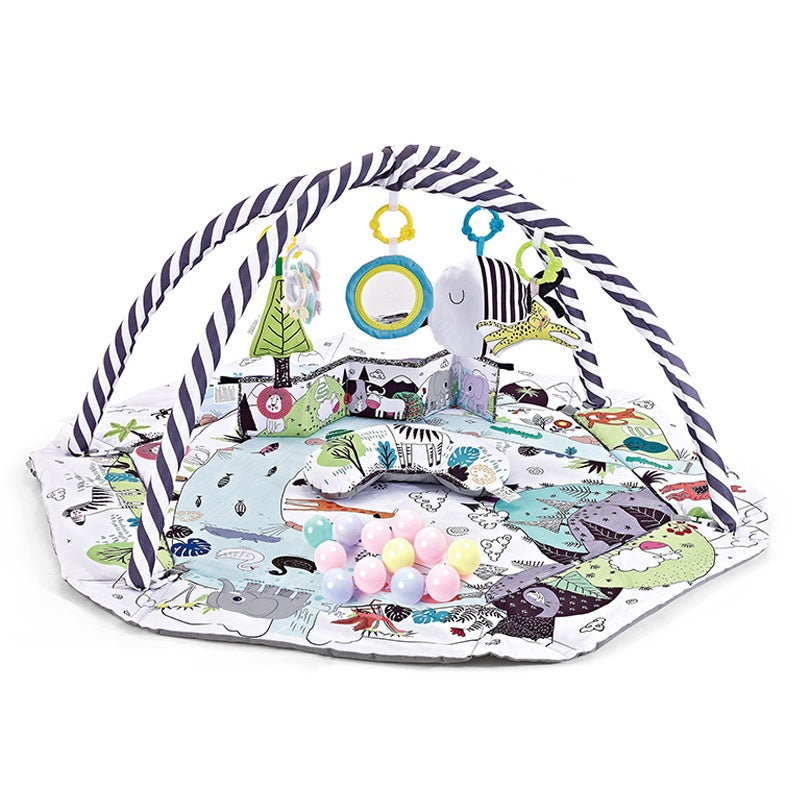 Educational Sensory Mat Contrast Playpen 3in1 Balls Book
