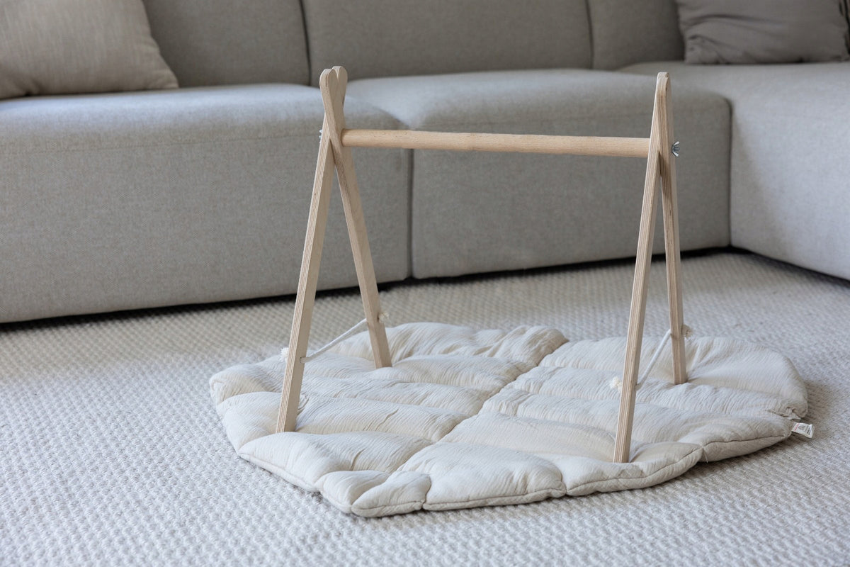 Educational Stand Baby Gym Wooden Infant Children Folding Unscrewable Manufacturer code StojakSklejka