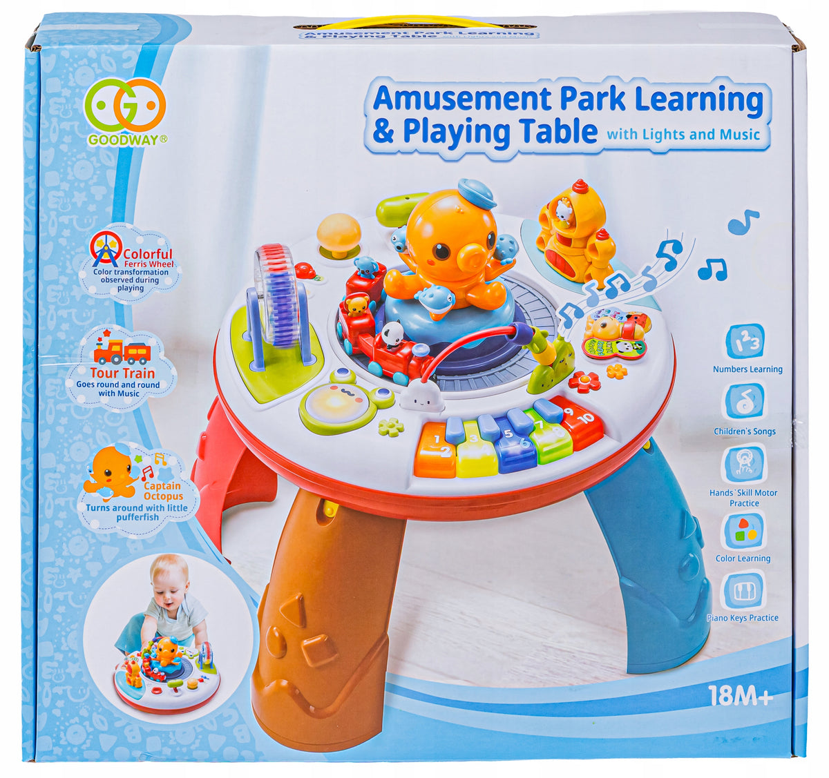 Educational Table INTERACTIVE Clothes Organs Animals Sound Effects Manufacturer code 8878 Artl