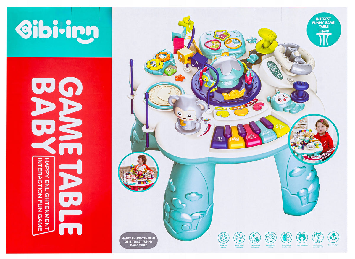 Educational Table Interactive Cymbals Organs Melodies Animal Microphone EAN (GTIN) 5904659198291