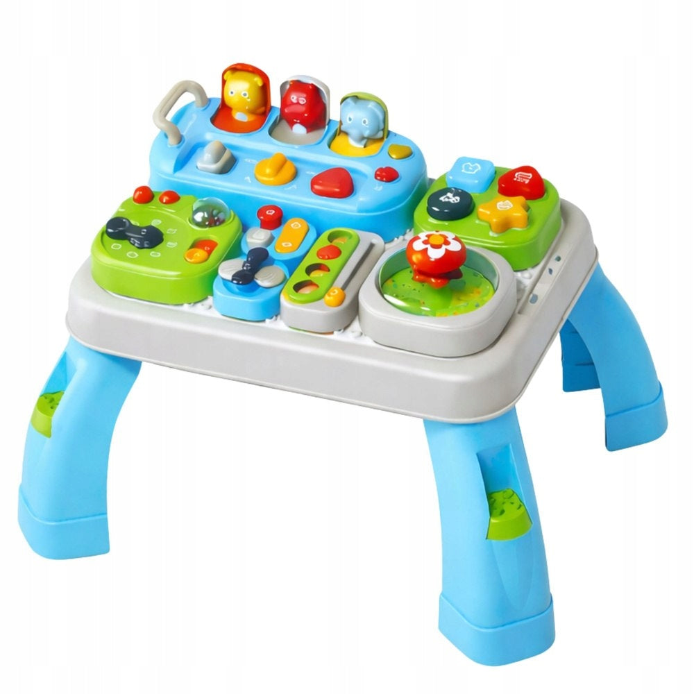 Educational Table Interactive Infant Table Sounds Blue Packaging status original