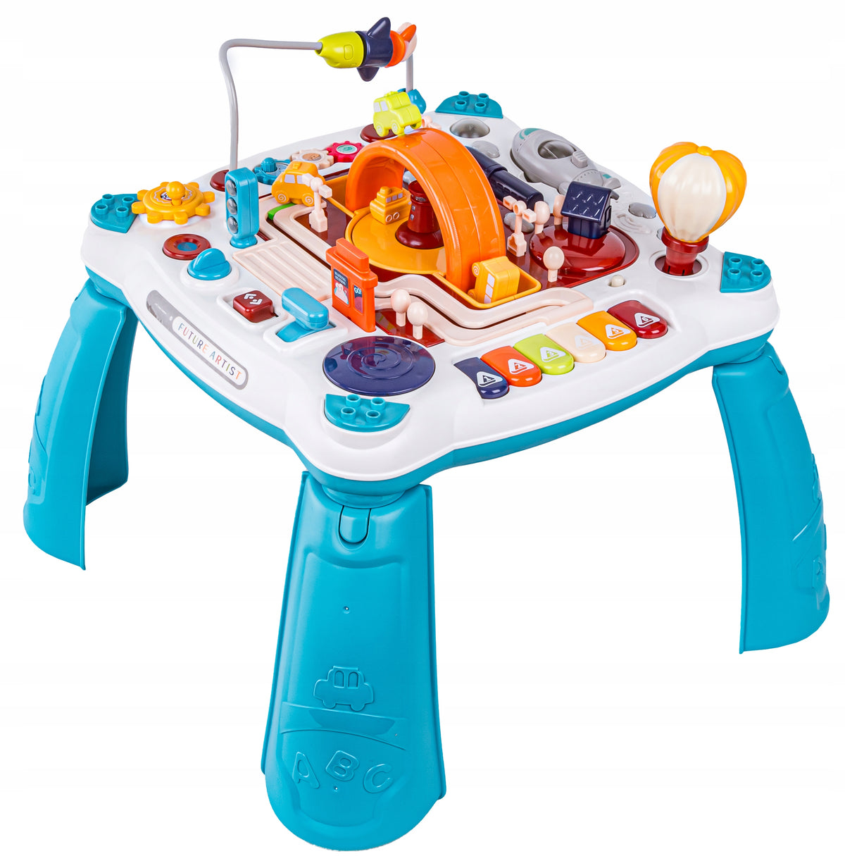 Educational Table Manipulation Board Multifunctional Panel Music Children Manufacturer code 701 ZW stolik edukacyjny z pianinkiem