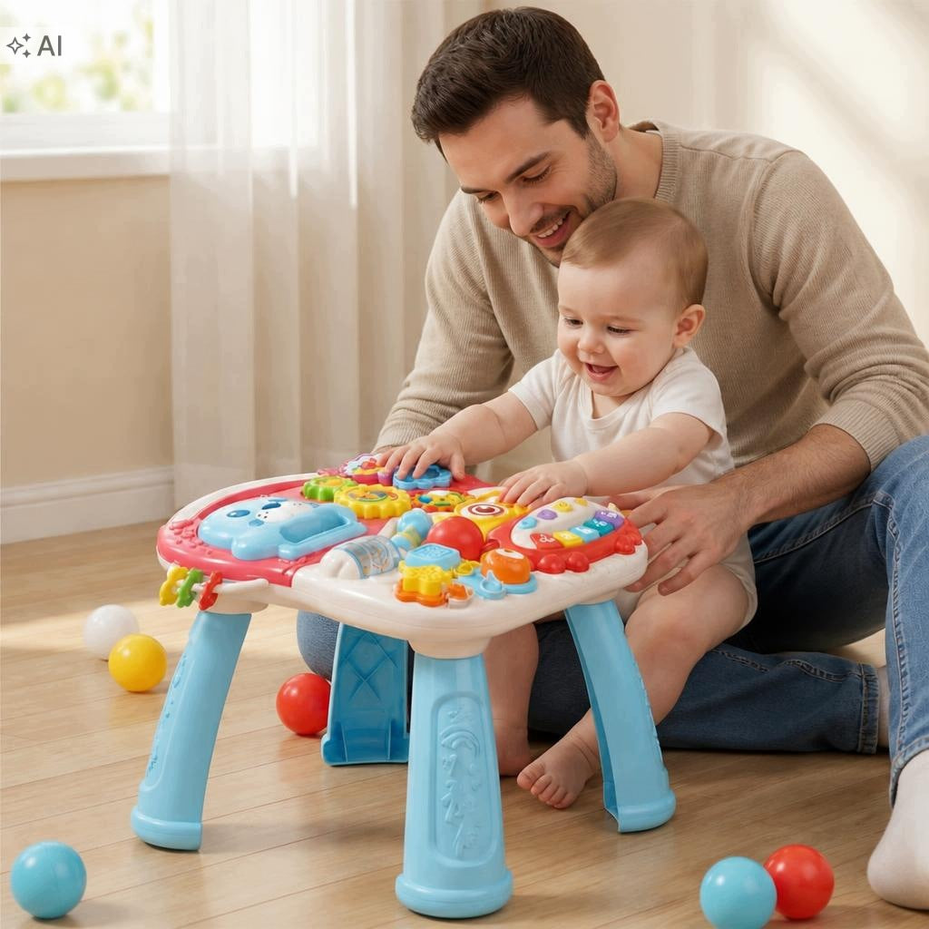 Educational Table Pusher Walker Ride-On Scooter 4in1 Interactive Year Manufacturer code Chodzik Jeździk Hulajnoga 4w1 Interaktywny