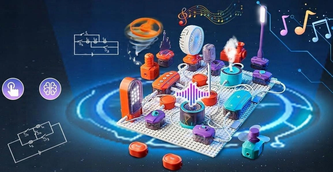 Educational Toy SMALL ELECTRONICS 101+ Experiments Experience ELECTRICIAN Brand no brand