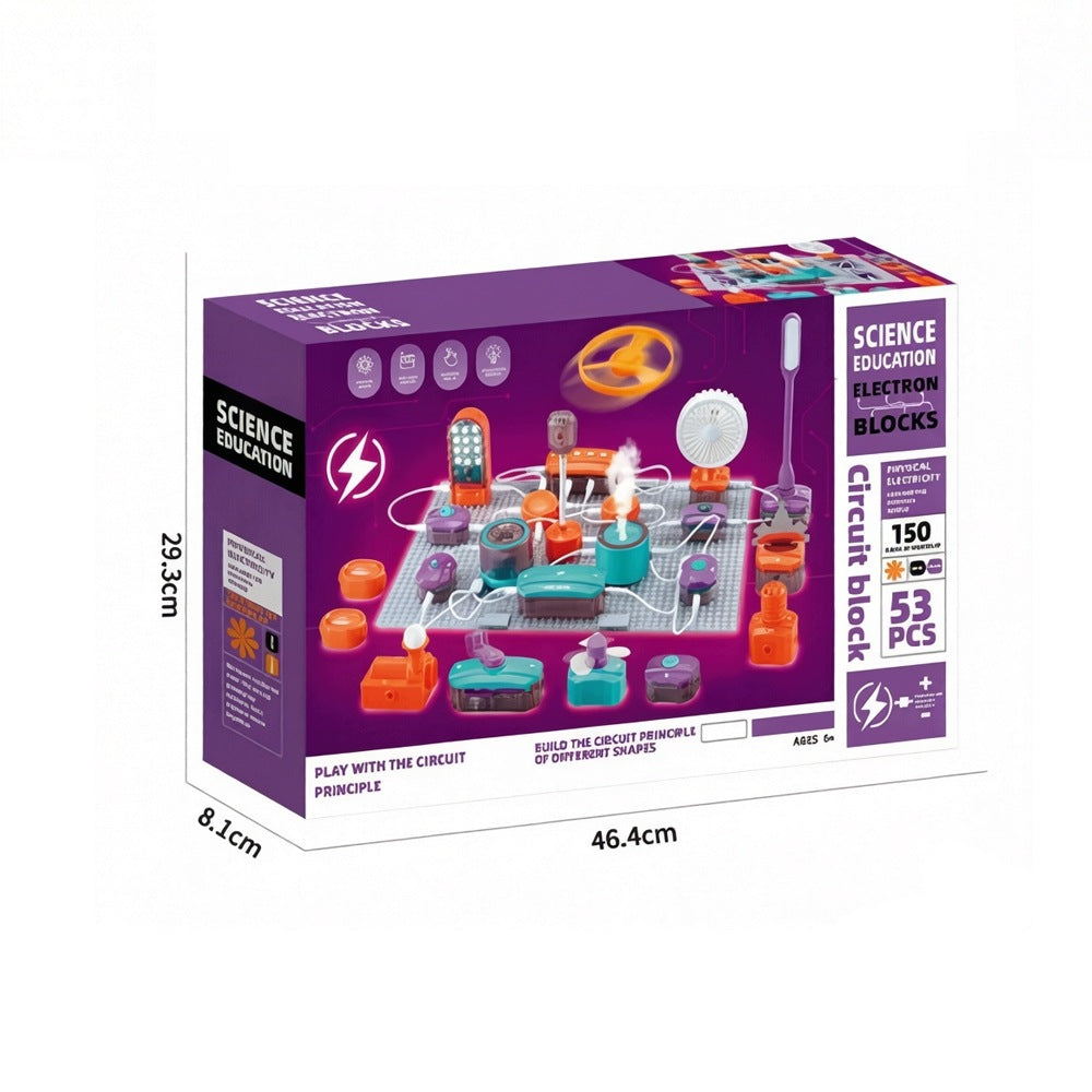 Educational Toy SMALL ELECTRONICS 150+ Experiments LED SPEAKER 53el STEM Brand no brand