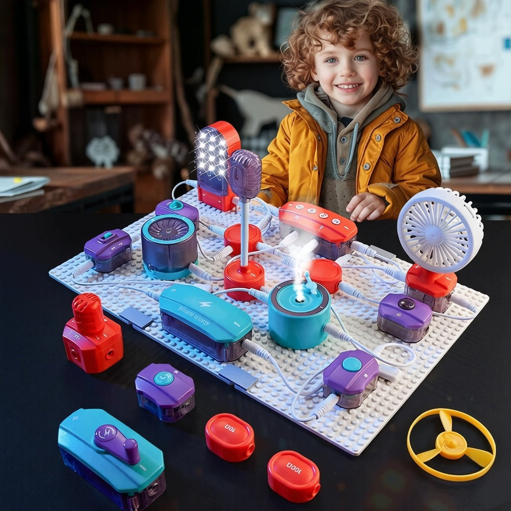 Educational Toy SMALL ELECTRONICS 150+ Experiments LED SPEAKER 53el STEM Kind electronics kits