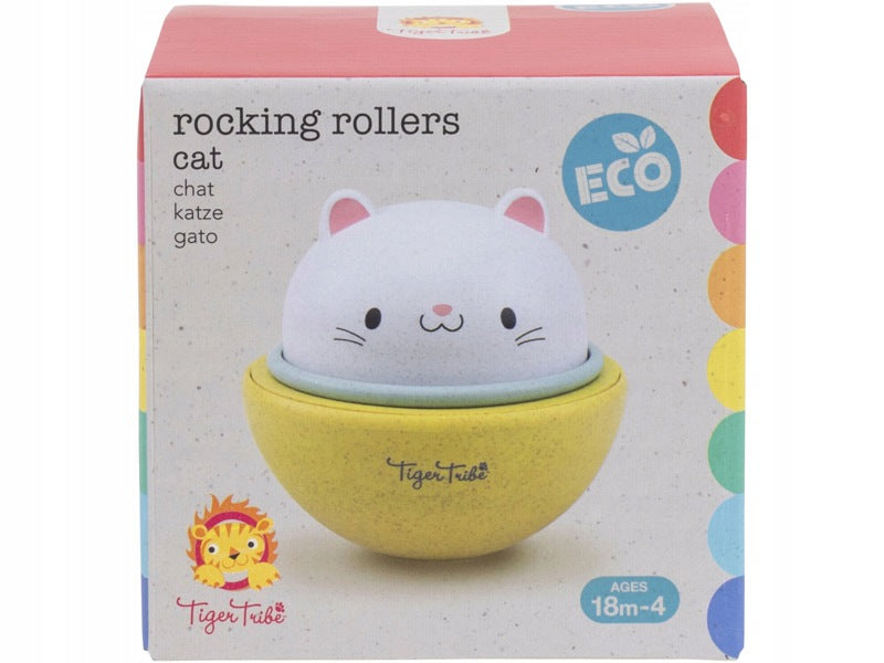 Educational Toy TIGER TRIBE Rocking Rollers Cat