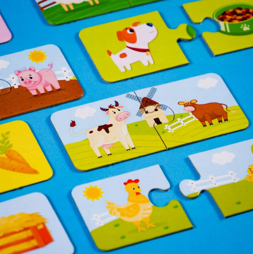 Educational Toy for Kids Set of 10 Games Carotina Toys 3-6 Years Brand Lisciani