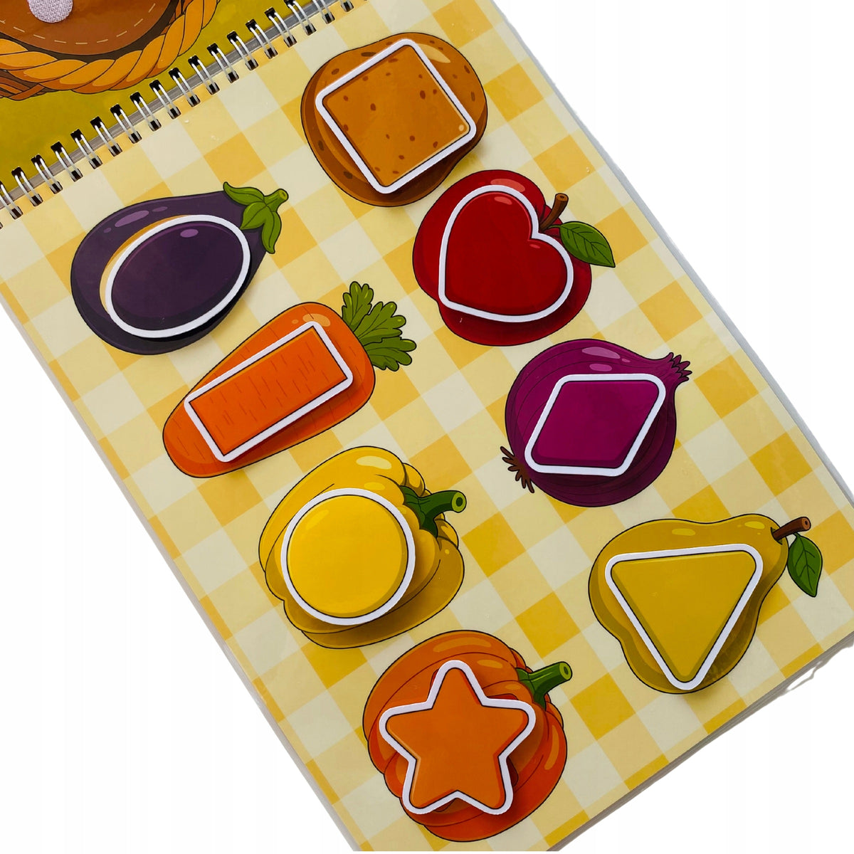 Educational Velcro album Autumn Adventures 100+ elements +24 stickers Brand no brand