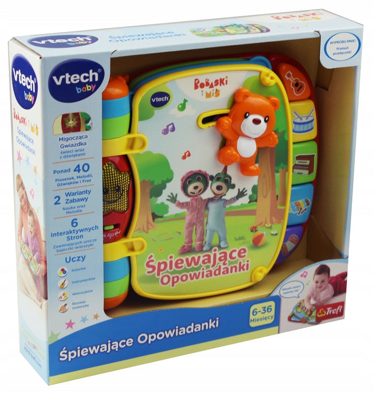 Educational book VTech 61559 interactive sound 6 m + Packaging status original