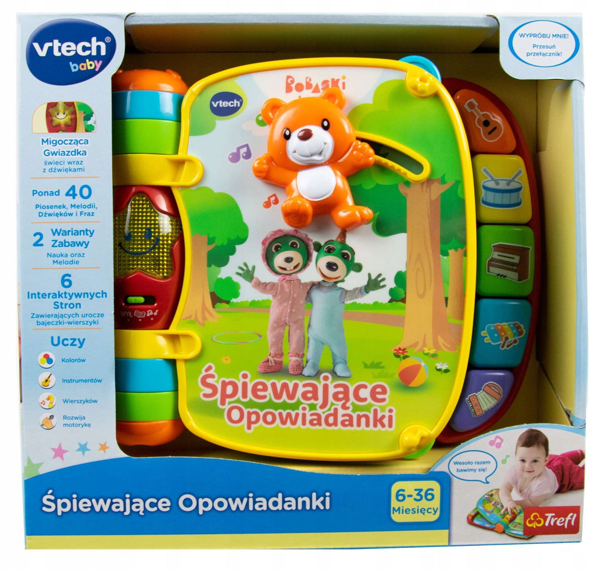 Educational book VTech 61559 interactive sound 6 m +