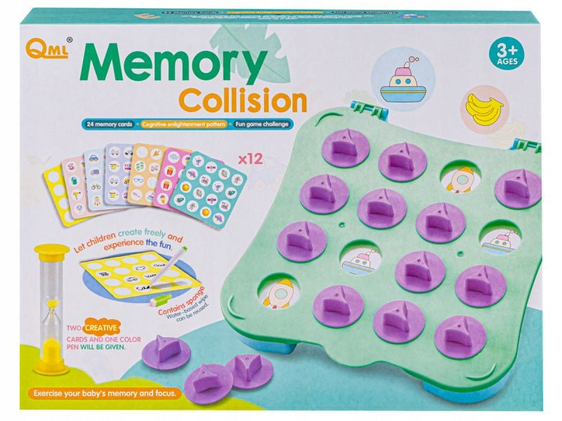 Educational game MEMORY learning to remember children 3 4 5 6 years old MEMORY Color multicolor