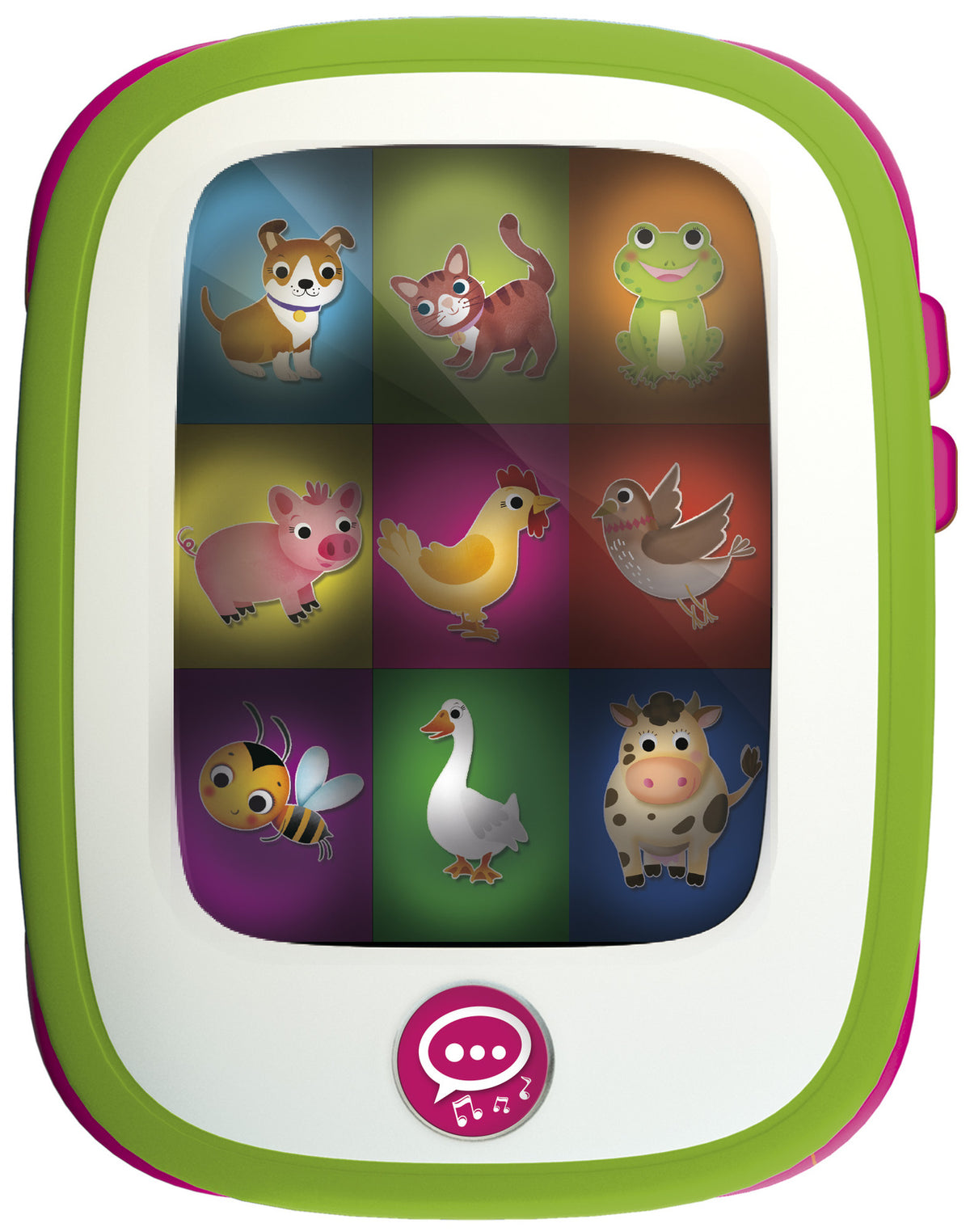 Educational interactive toy CAROTINA BABY TAB With 5 functions Lisciani Manufacturer code 304-PL55784