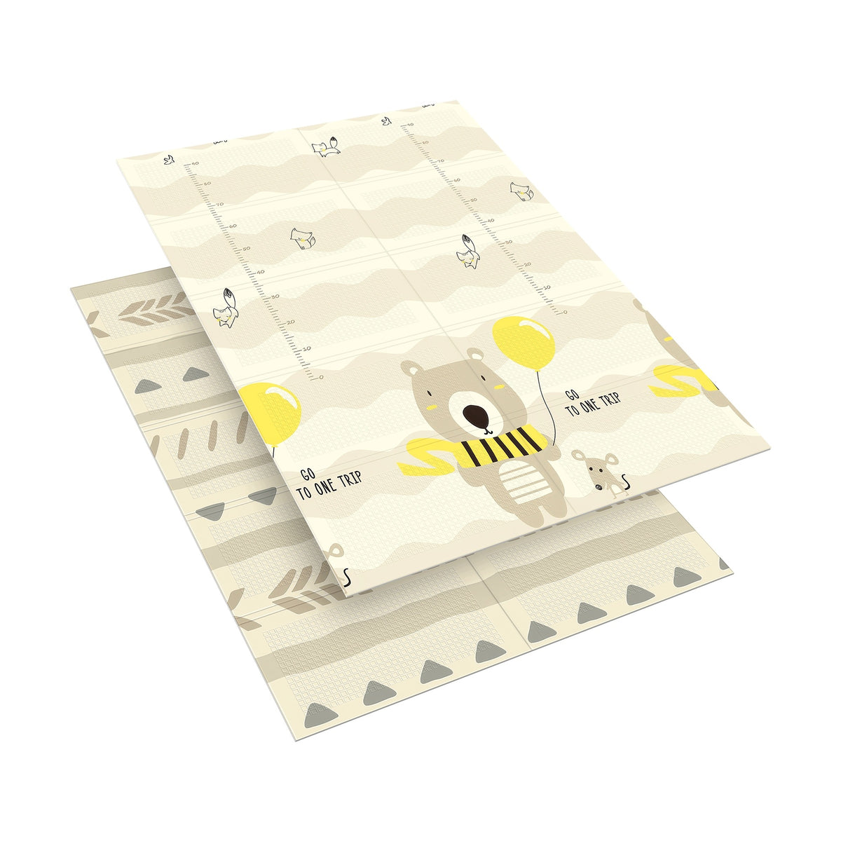 Educational mat for babies foam folding 180x120 cm bears Rebel Packaging status original