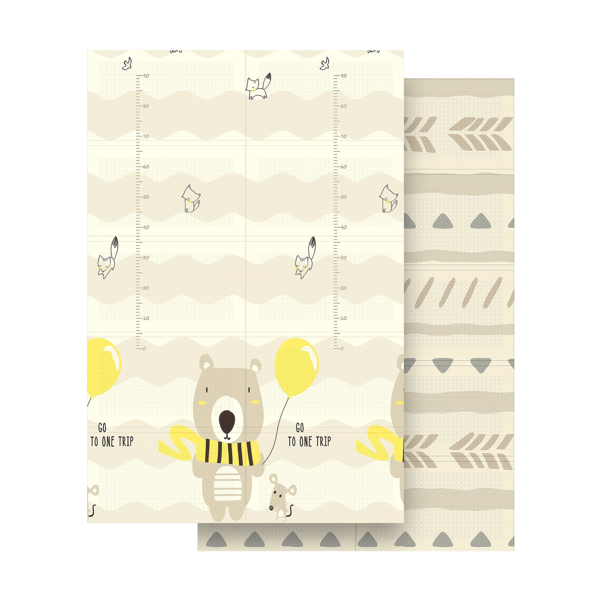 Educational mat for babies foam folding 180x120 cm bears Rebel