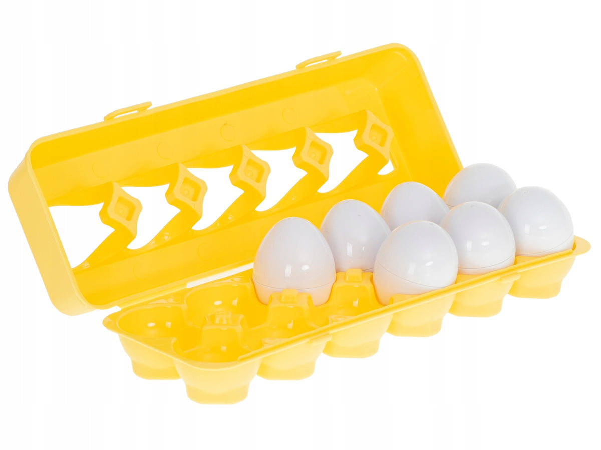 Educational puzzle sorter match shapes egg fruit 12 pieces Manufacturer code KX5965