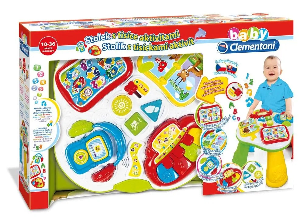 Educational table CLEMENTONI Baby Interactive Table 60260