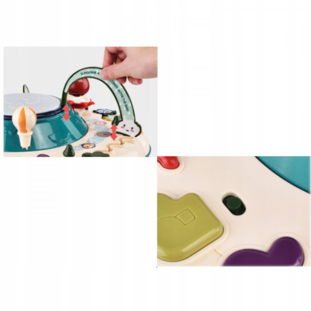 Educational table interactive sounds RT1102N CE Color red