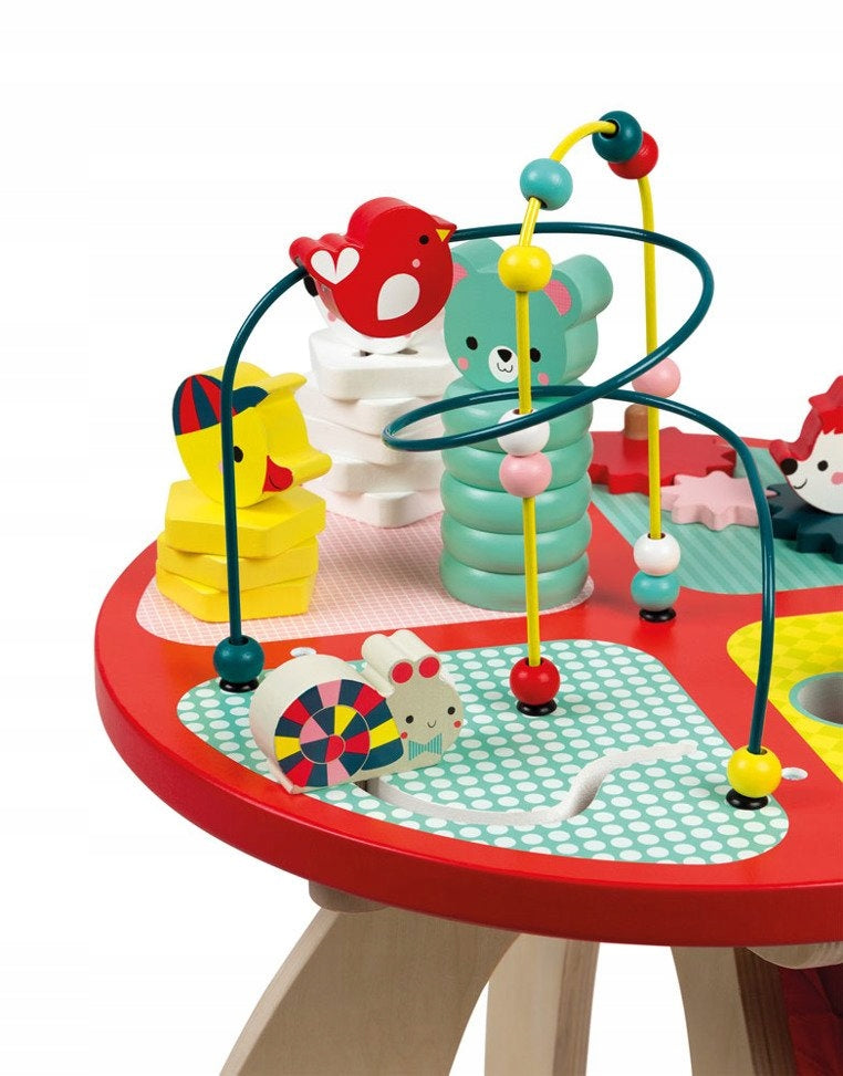 Educational table large wooden Baby Forest JANOD EAN (GTIN) 3700217380182