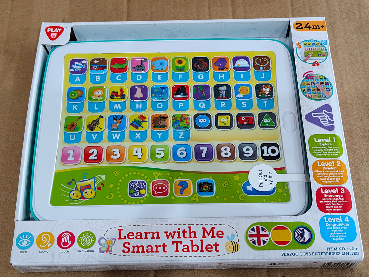 Educational tablet PlayGo ABC number ENG/ES for children 24m+ HIT Brand PlayGo Toys
