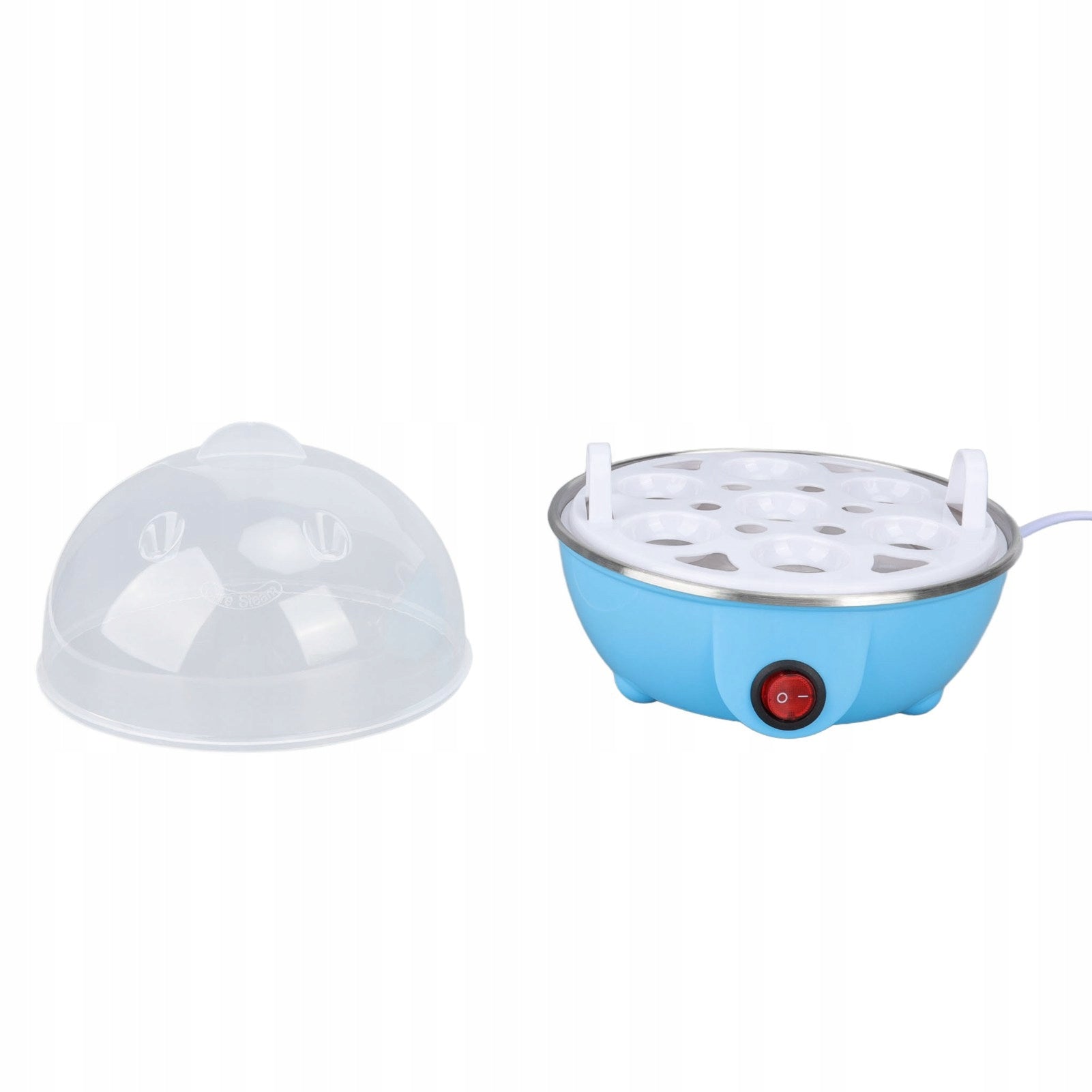 Egg Cooker, 350W Chicken Construction. Autom Dominant color multicolor