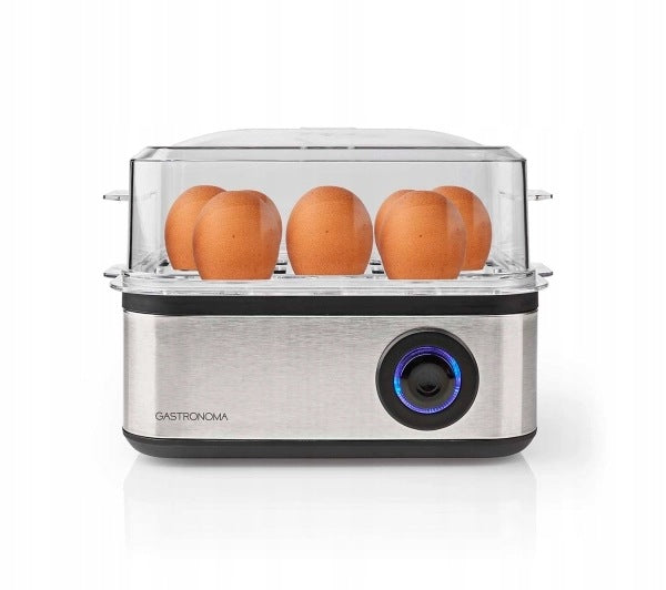 Egg Cooker Gastronoma 18270102 500W 8 eggs Steaming Packaging status original