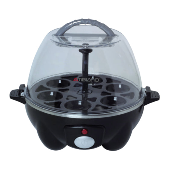 Egg cooker Ambiano 400W black